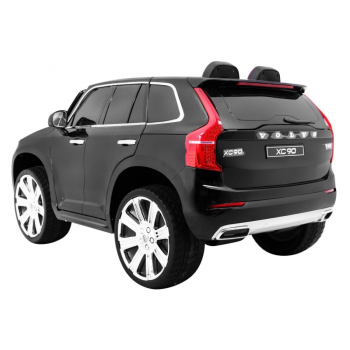 Volvo XC90 na akumulator dla dzieci Czarny + Pilot + Bagażnik + EVA + Wolny Start + Radio MP3 + LED